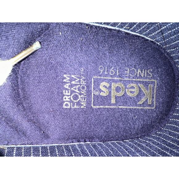 Keds Blue and White Women's Flats - Picture 6 of 6